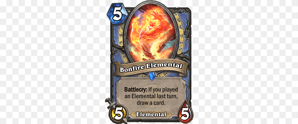 Bonfire Elemental Hearthstone Elemental, Advertisement, Poster Free Transparent Png