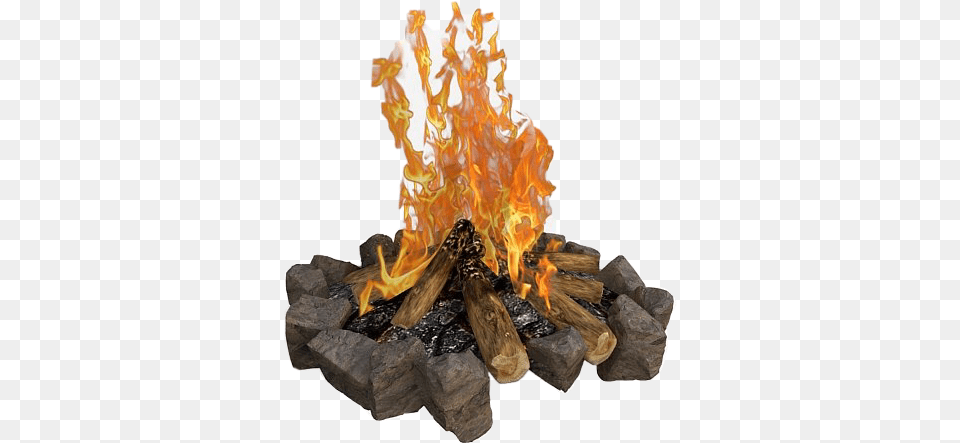 Bonfire Fire Camp Summer Freetoedit Bonfire 3d Model, Flame Free Png Download