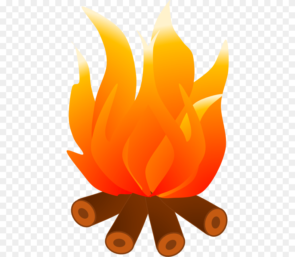 Bonfire Images Clipart Image Of Fire, Flame Free Png Download