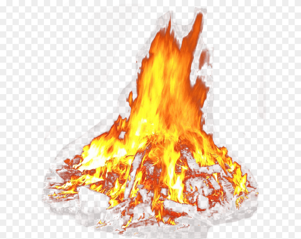 Bonfire Transparent Fire Background Gif, Flame Png Image