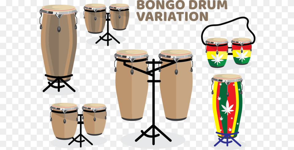 Bongo Drum, Musical Instrument, Percussion, Conga, Festival Png Image