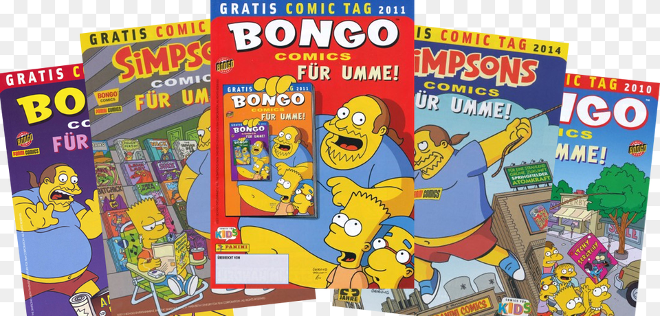 Bongo Free For All German Bongo Comics Free For All 2007, Baby, Person, Book, Publication Png Image