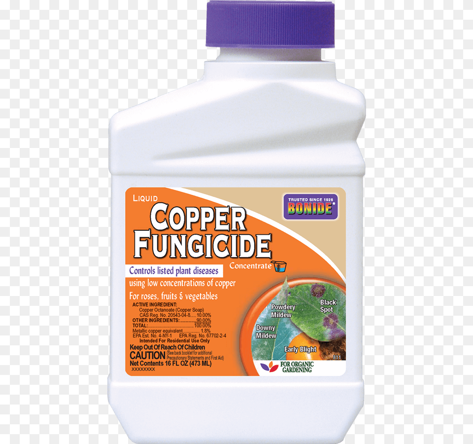 Bonide Copper Fungicide Label, Bottle, Food Png Image