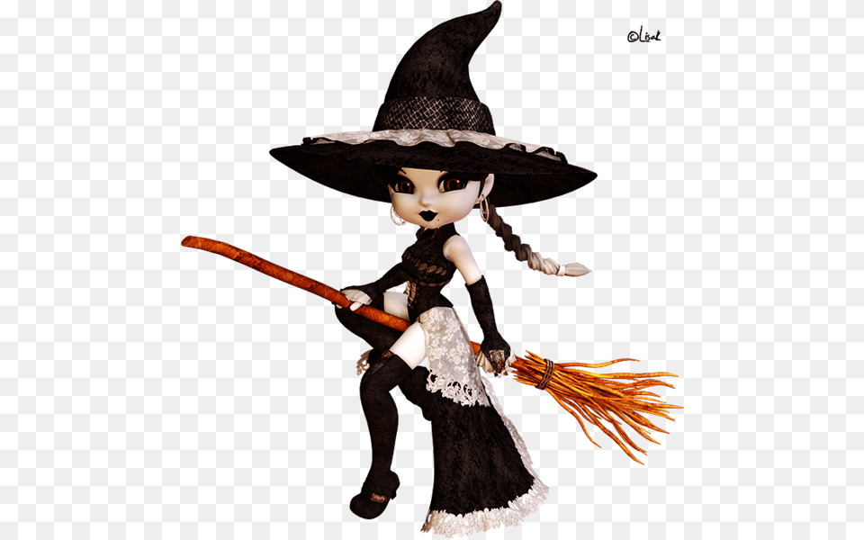 Bonitas Imagenes De Halloween, Person, Clothing, Hat, Doll Free Png Download