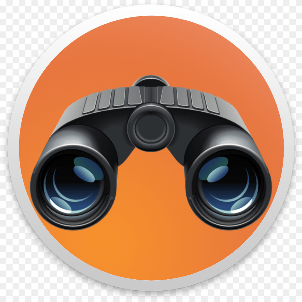 Bonjeff Icon Circle, Disk, Binoculars Free Transparent Png