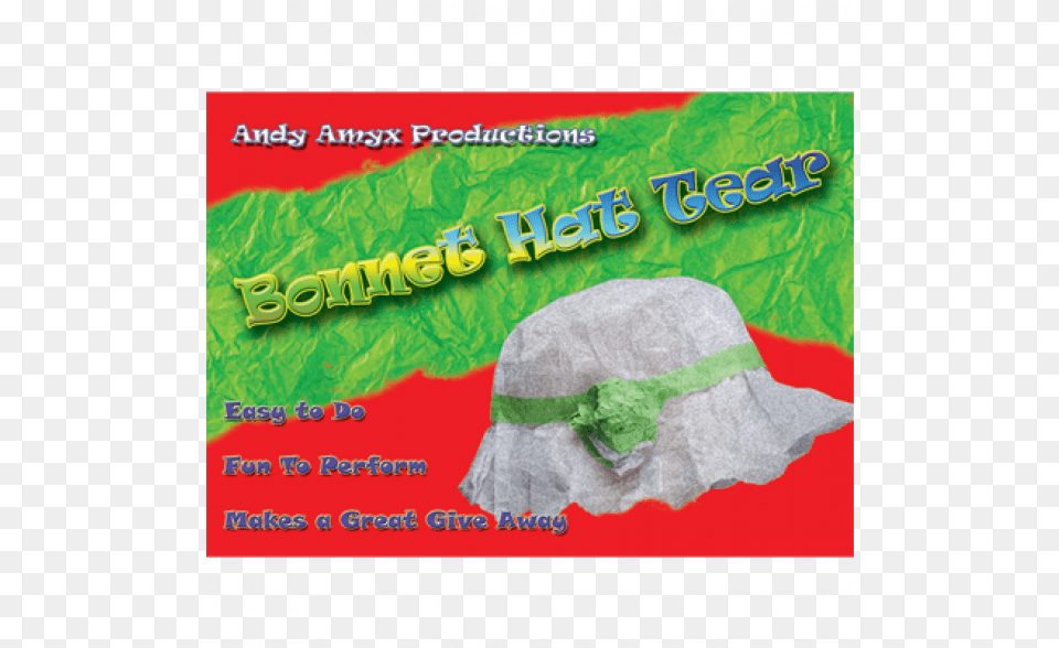 Bonnet Hat Tear By Andy Amyx Trick, Clothing, Sun Hat Png