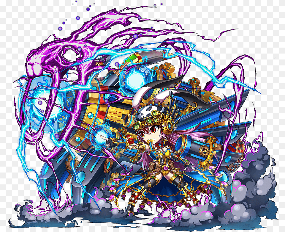 Bonnie And Carrol 7 Star Evolutions Revealed Brave Frontier Carroll Omni, Art, Graphics, Pattern, Accessories Free Png Download