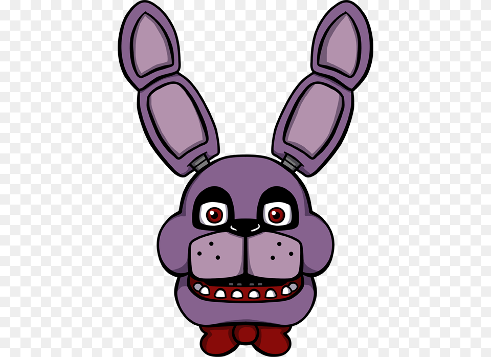 Bonnie Five Nights At Freddy S Head Clipart Five Nights At Freddy39s Bonnie Head, Purple, Face, Person Free Png Download