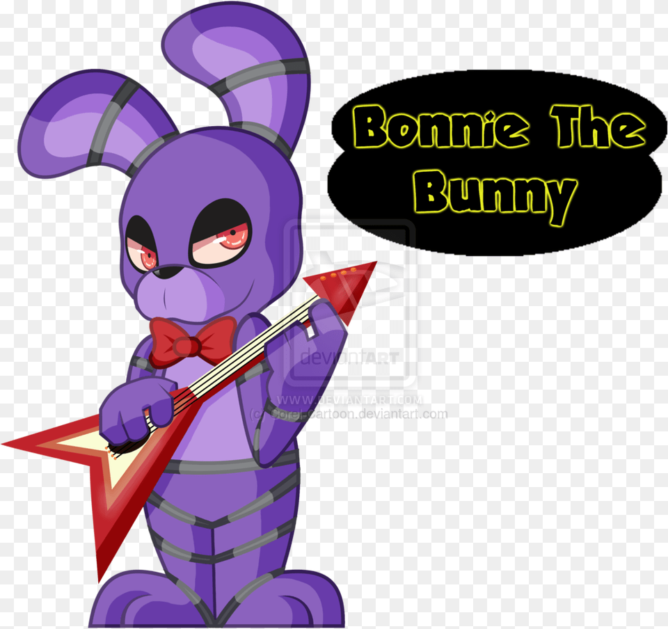 Bonnie Fnaf Moving Wallpaper Drawing, Book, Comics, Publication, Purple Png Image