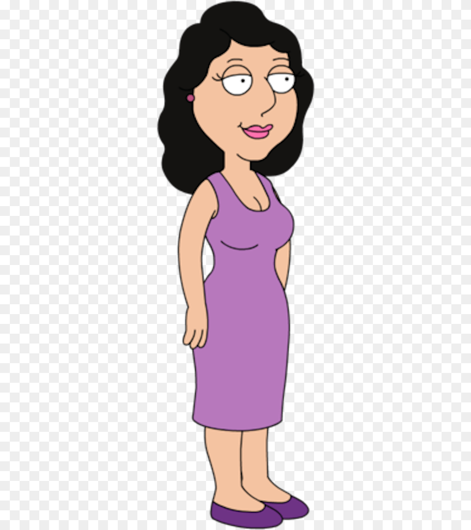 Bonnie From Family Guy Joe39s Wife Family Guy, Baby, Person, Cartoon, Clothing Free Png