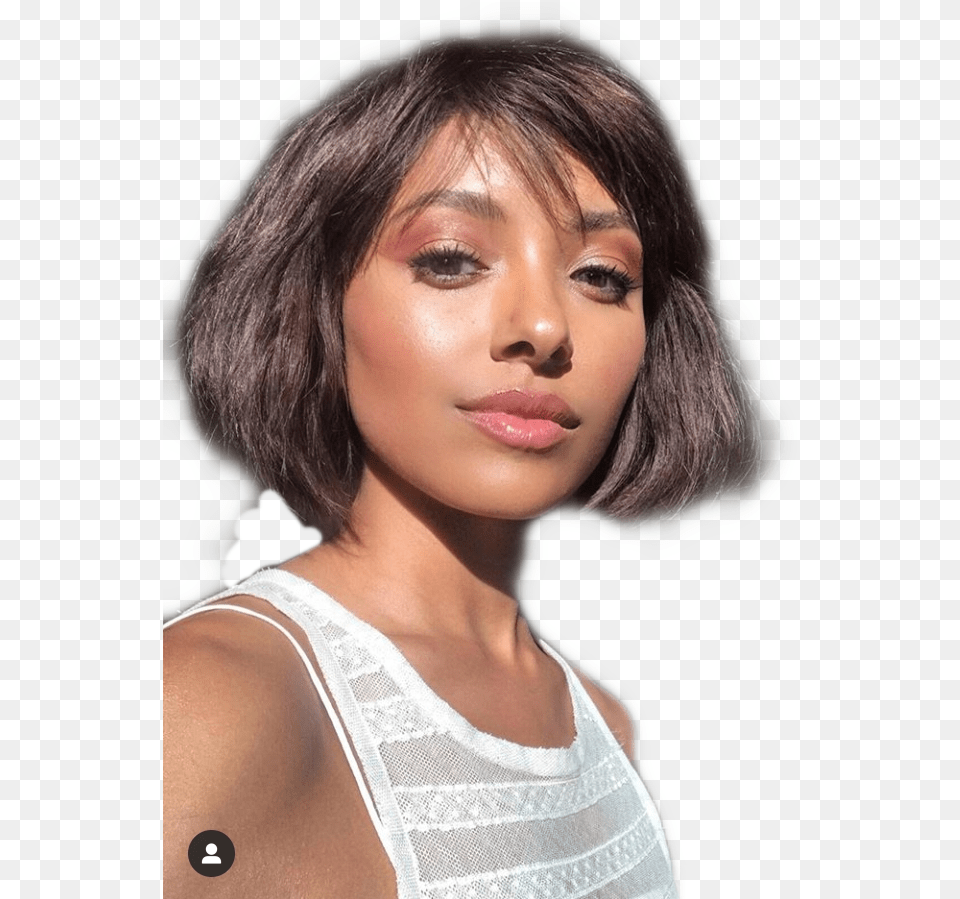 Bonniebennett Thevampirediaries Bonnie Bonnie Bennett Com O Cabelo Curto, Adult, Person, Woman, Head Free Png Download