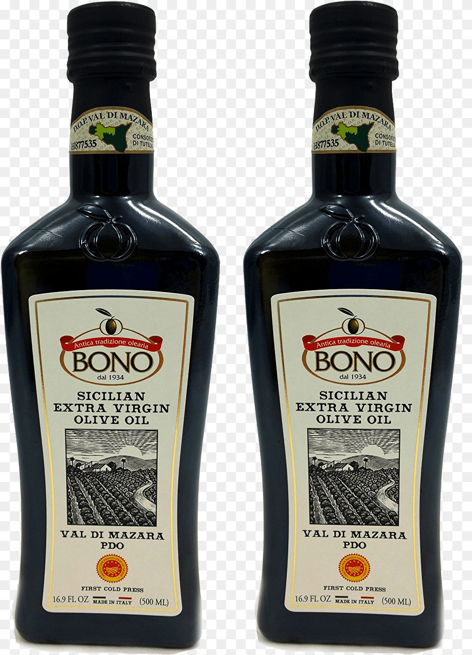 Bono Extra Virgin Olive Oil First Cold Press P Olive Oil, Alcohol, Beverage, Liquor, Bottle Png Image