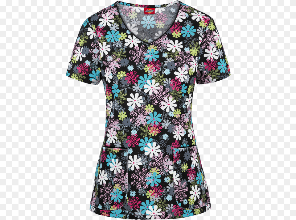 Bonprix Cicekli Dekolteli Elbise, Blouse, Clothing, Pattern, Art Free Transparent Png