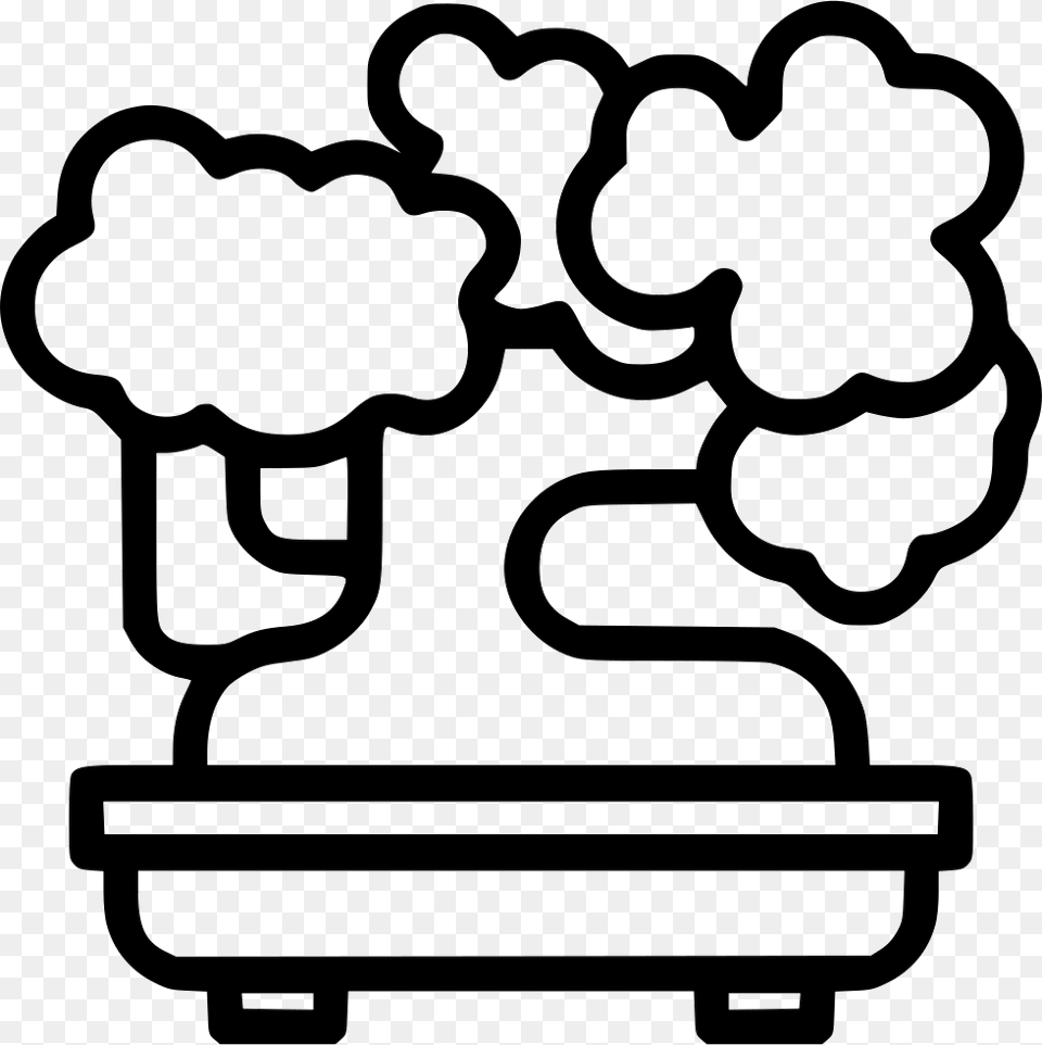 Bonsai Battery Car Icon, Stencil Png