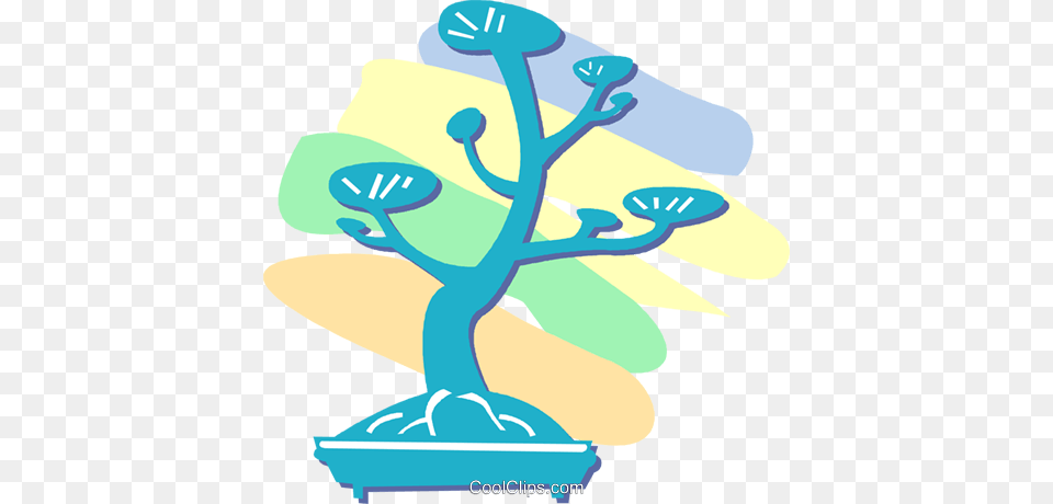 Bonsai Tree Royalty Vector Clip Art Illustration, Outdoors, Nature, Ice Free Transparent Png