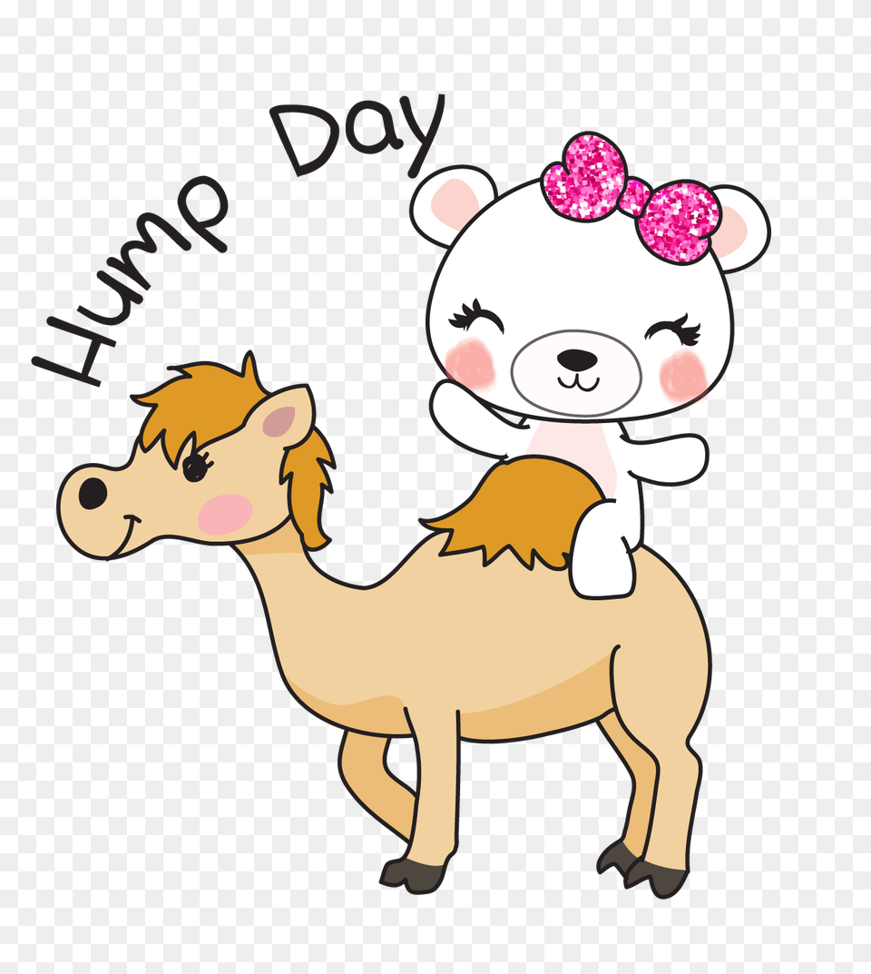 Boo Bear Hump Day Dek Designs, Animal, Camel, Mammal Free Png