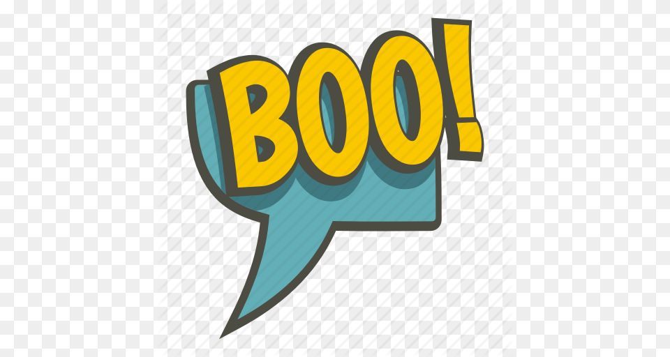 Boo Bubble Exclamation Expression Speech Text Word Icon, Logo Free Transparent Png