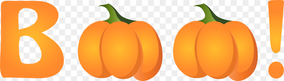 Boo Clipart Background Pumpkin, Food, Produce, Carrot, Plant Free Transparent Png