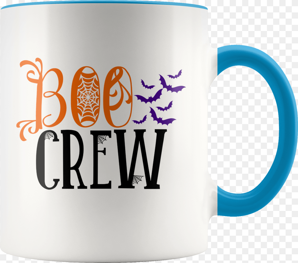 Boo Crew Funny Halloween Ghost Coffee Mug With Vampire Mug, Cup, Beverage, Coffee Cup Free Png Download