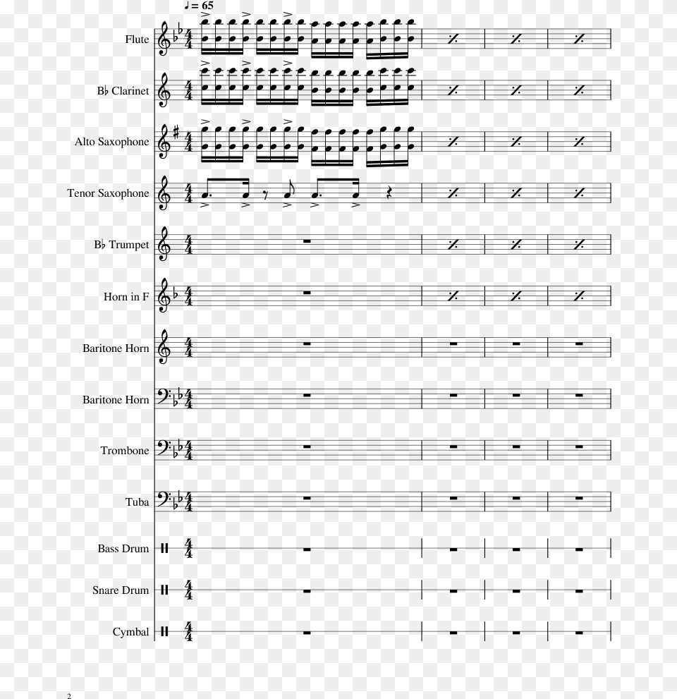 Boo D Up Trumpet Sheet Music, Gray Free Png Download