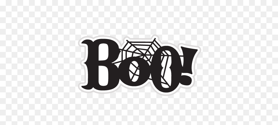 Boo Halloween 2 Image Circle, Logo, Bulldozer, Machine, Stencil Free Png