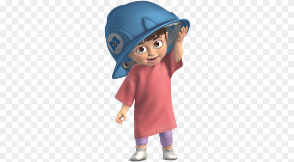 Boo Monster Inc Freetoedit Monsters Inc Boo, Helmet, Baby, Person, Clothing Free Png