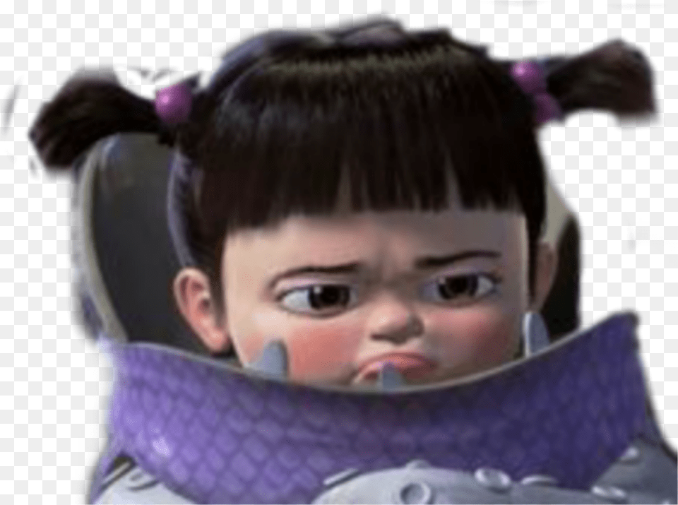 Boo Monsters Inc, Face, Head, Person, Baby Free Png