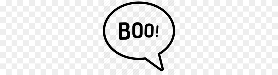 Boo Speech Bubble Clipart Speech Balloon Text Clip Art, Accessories, Jewelry, Necklace Free Png Download