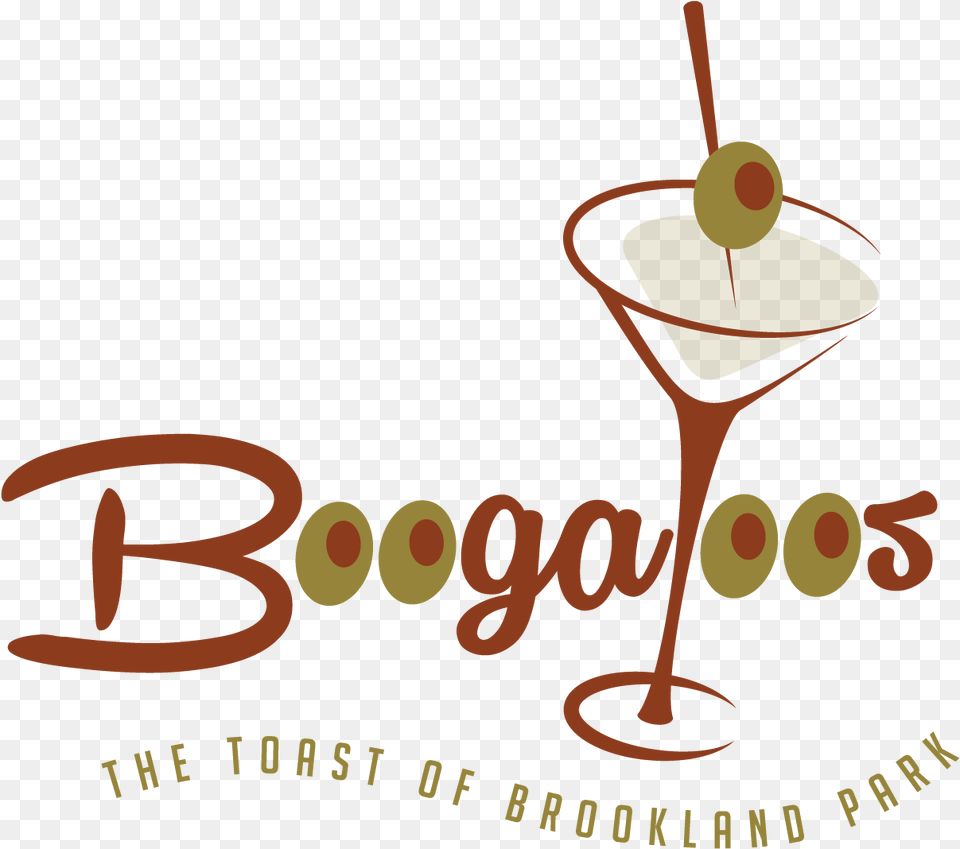 Boogaloo Logo Baked Cupcakery, Alcohol, Beverage, Cocktail, Martini Png Image