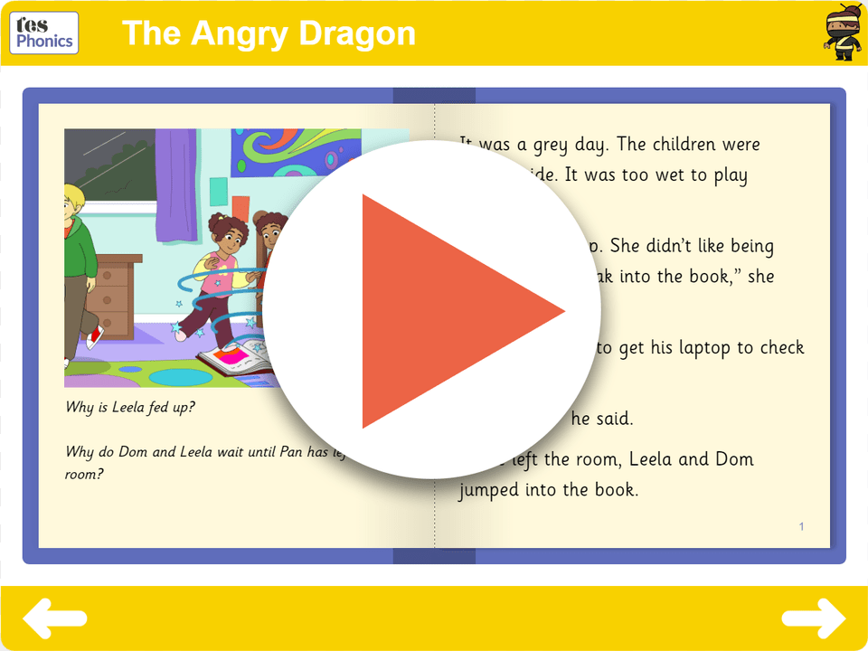 Book 10 The Angry Dragon Angry Dragon, Person, Baby, Page, Text Free Png Download