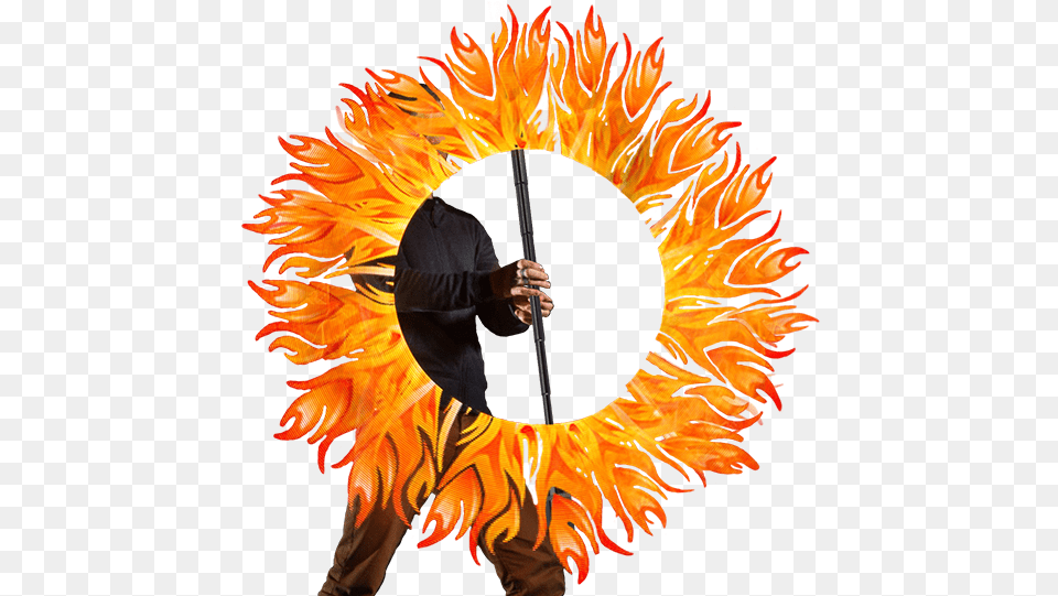 Book A Fire Dance In Ireland Fire Dancer, Adult, Male, Man, Person Png Image