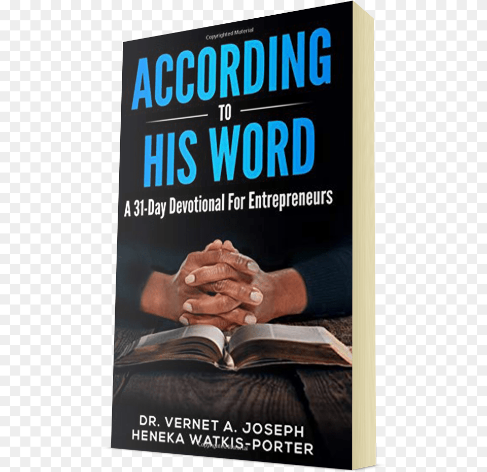 Book According To His Word Flyer, Publication, Novel, Person, Reading Png