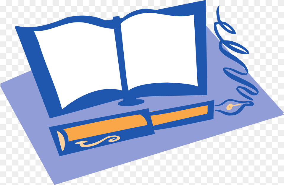 Book And Pen Clipart Book And Pen Clip Art, Text Free Png Download