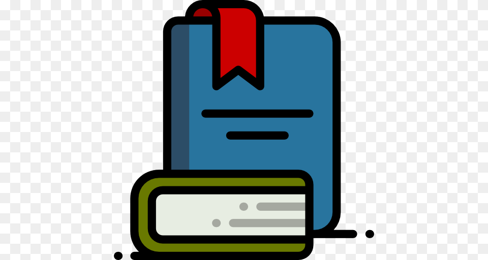 Book Books Library Education Reading Study Literature Icon, Text, First Aid Free Transparent Png