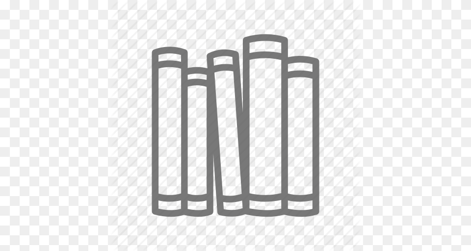 Book Bookshelf Cover Education Spine Icon, Cylinder, Gate, Weapon Png