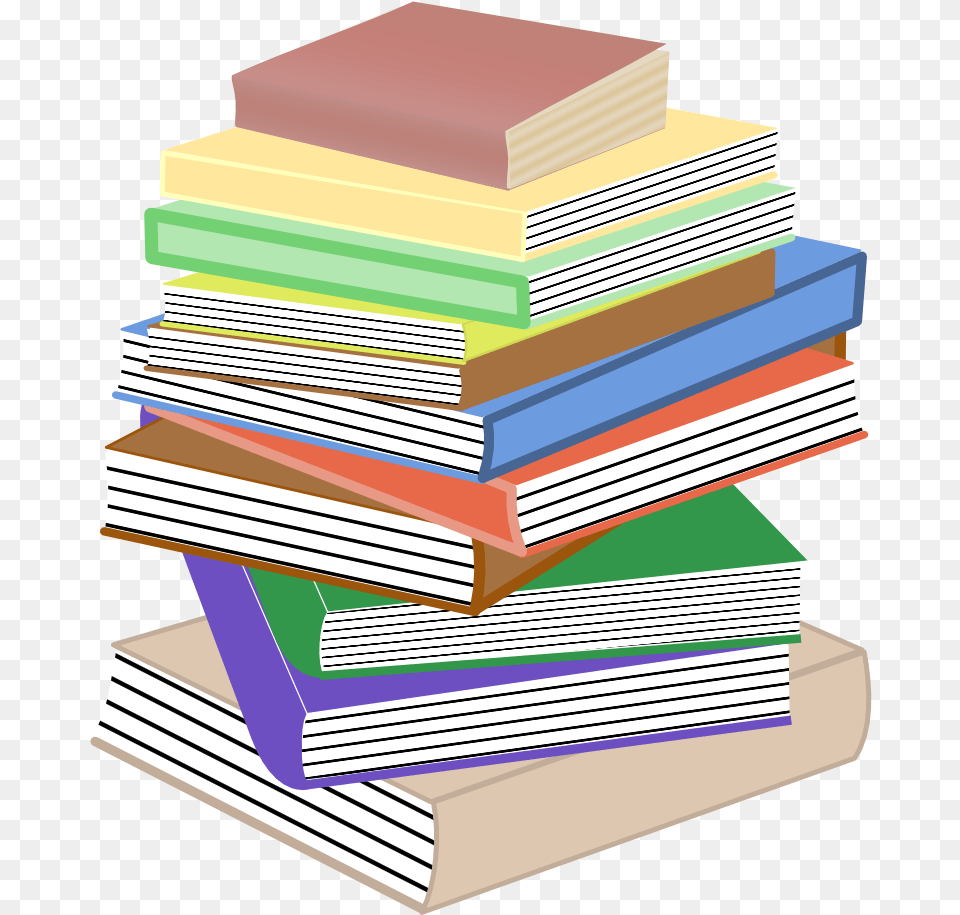 Book Clip Art Stack Of Books Clip Art, Publication Free Png Download
