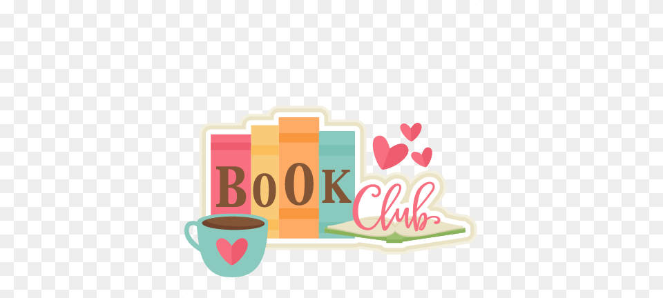 Book Club Title Scrapbook Cute Clipart, Cup, Envelope, Greeting Card, Mail Png Image