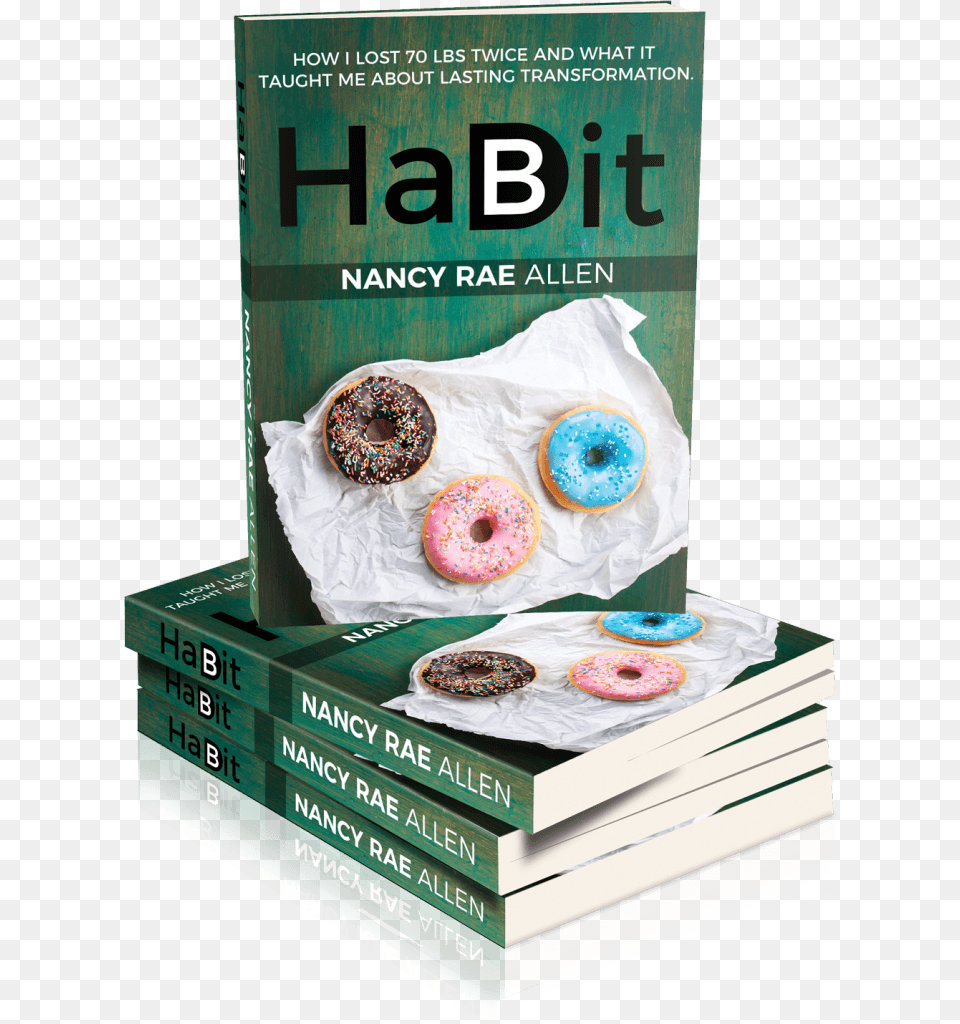 Book Cover, Food, Sweets, Donut Png Image