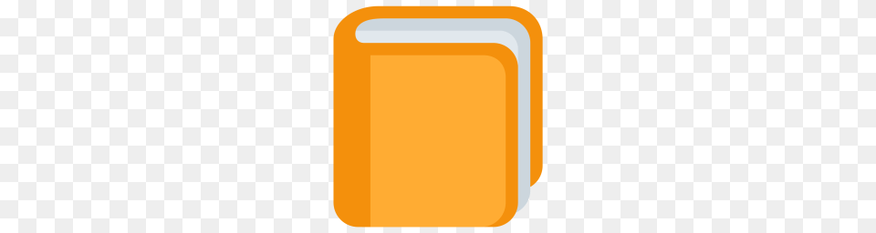 Book Cover Education Notebook Orange Close Icon Download, Food, Meal Png Image
