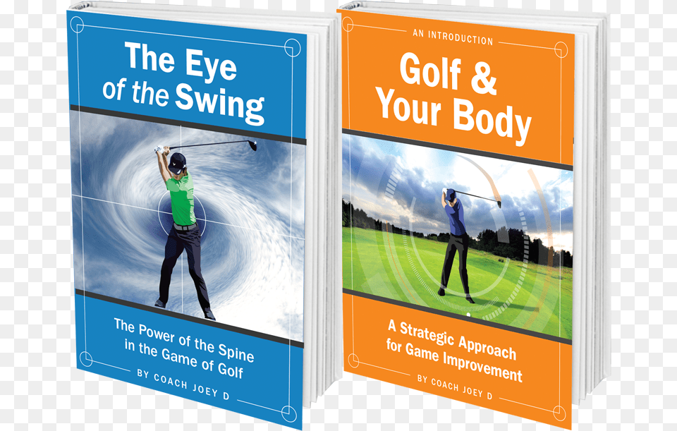 Book Covers Joey D Golf Book, Adult, Person, Man, Male Png
