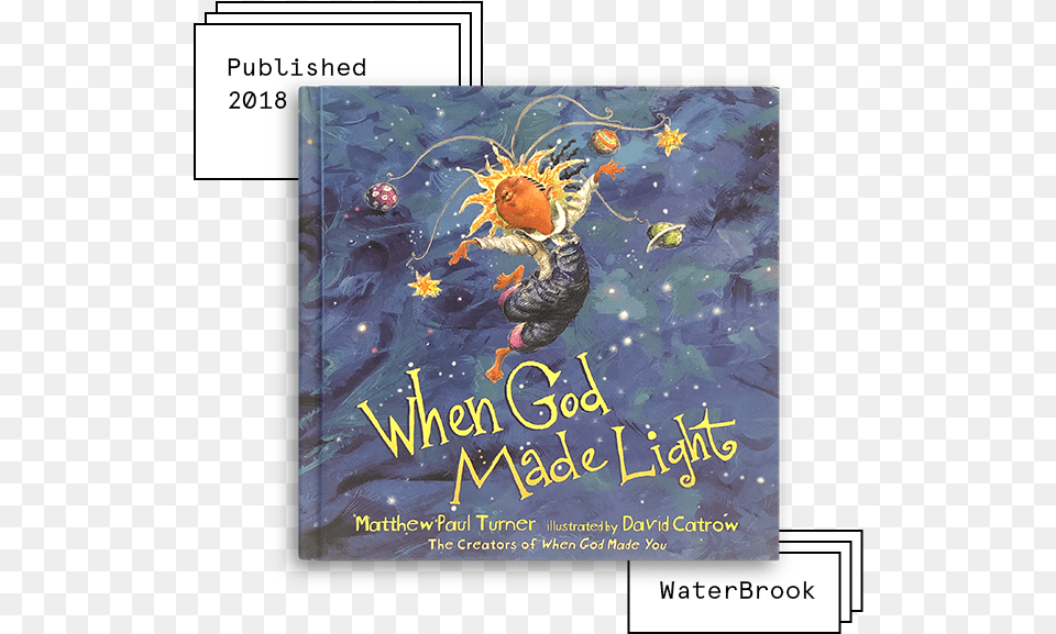 Book Detail When God Made Light When God Made Light, Advertisement, Publication, Baby, Person Free Png Download