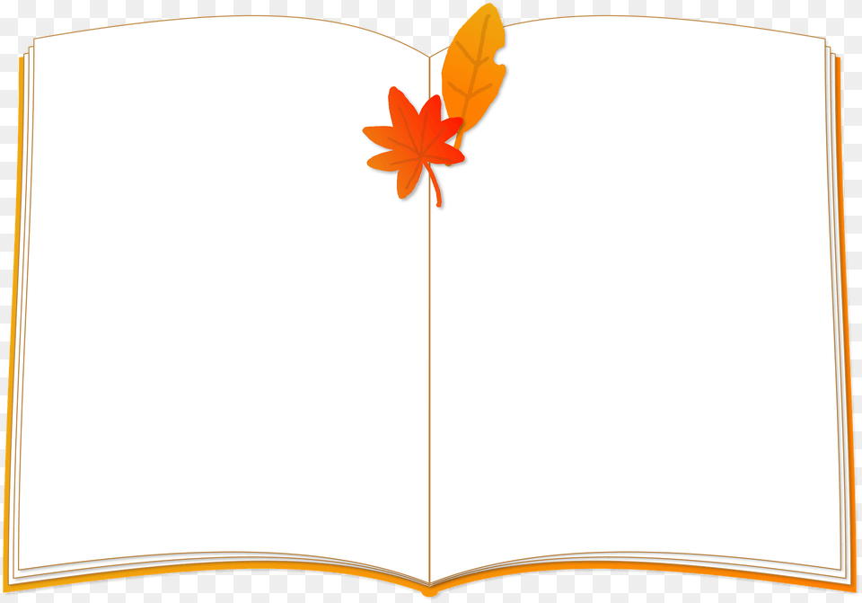 Book Fallen Leaves Clipart, Page, Publication, Text, Leaf Free Png