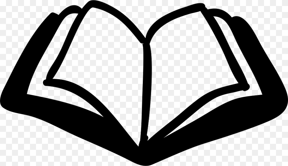 Book Hand Drawn Opened Tool Icon Open Book, Publication, Person, Reading, Ammunition Png Image