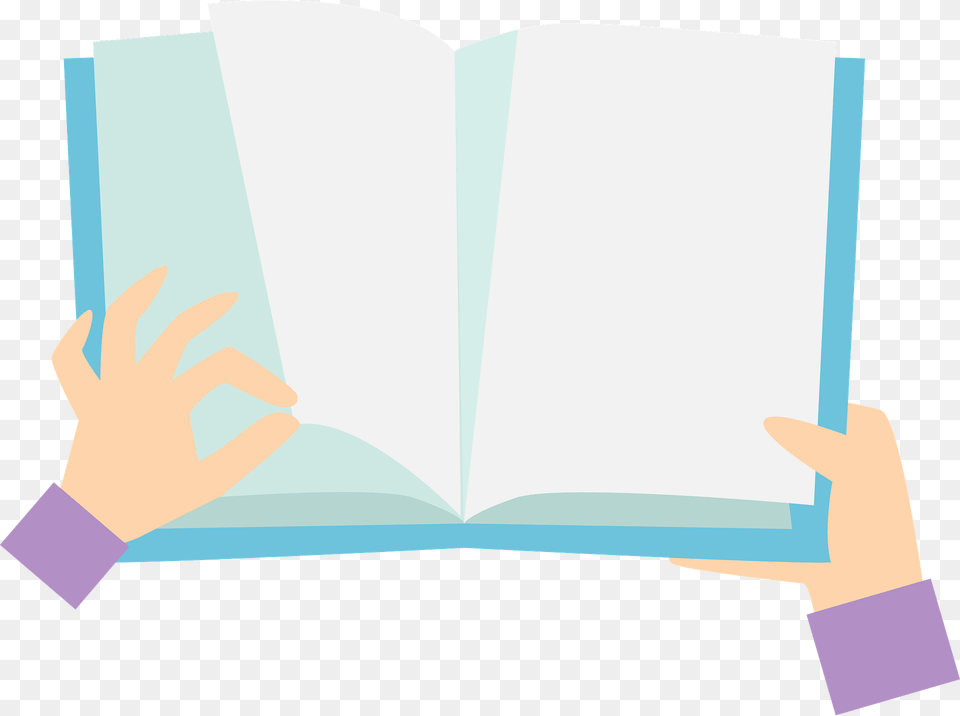 Book Held In Hands Clipart, Person, Publication, Reading, Page Free Transparent Png