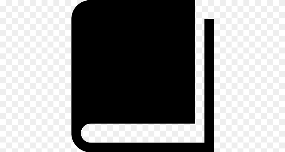 Book Icon, Gray Png Image
