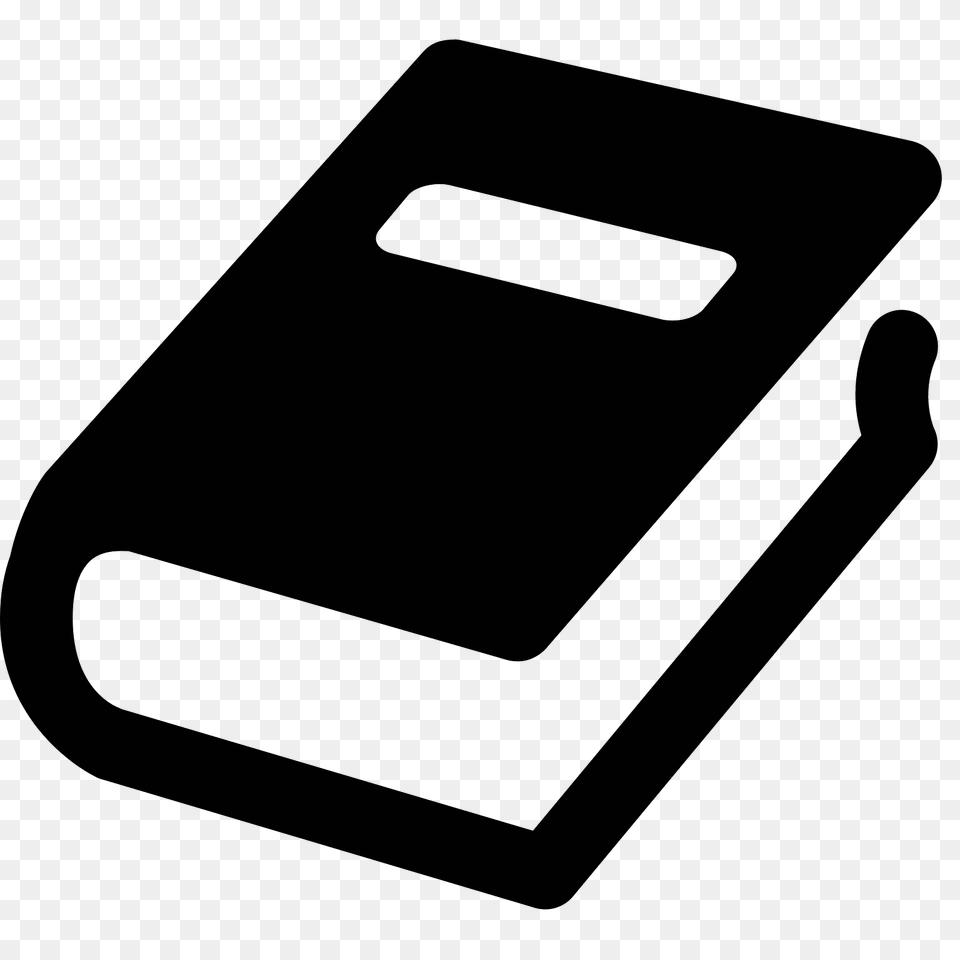 Book Icon, Gray Png
