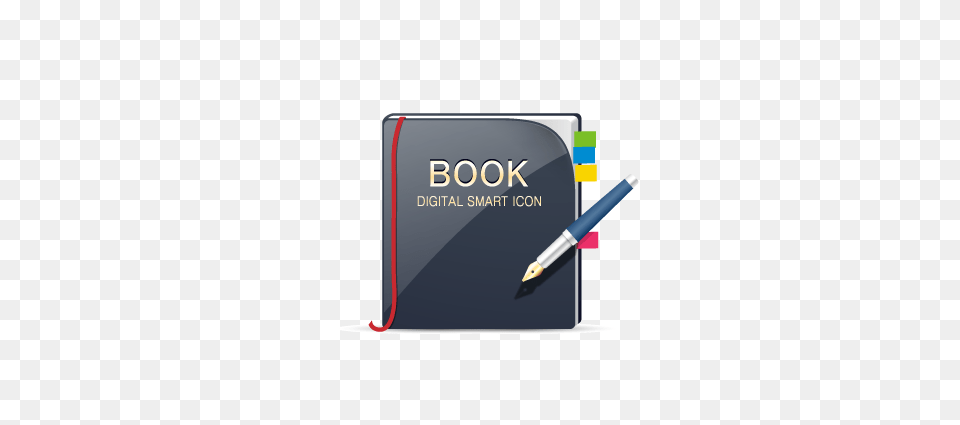 Book Icons, Pen, Text, Smoke Pipe Png Image