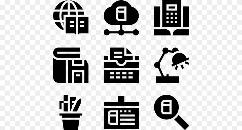 Book Icons Fossil Fuels Clipart, Gray Free Png Download