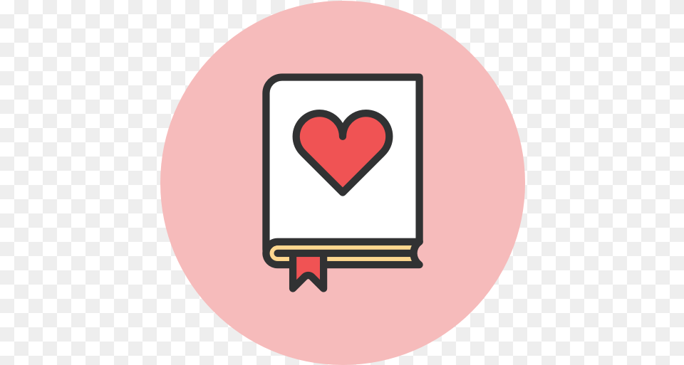 Book Love Icon Book Love Clip Art, Heart, Symbol, Disk Free Png Download
