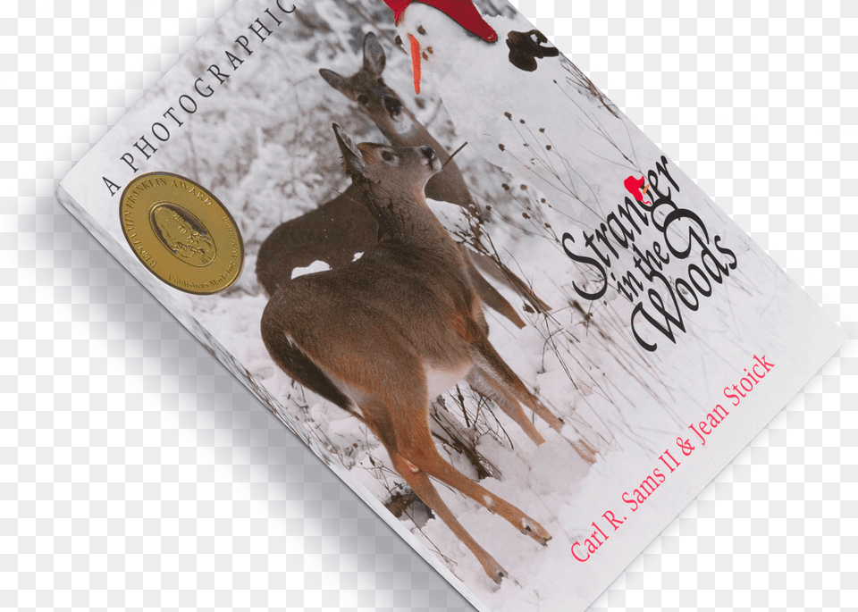 Book Mockup Stranger In The Woods By Ii Carl R Sams, Animal, Deer, Mammal, Wildlife Free Transparent Png